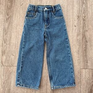 Vintage Sears Kids Classic Blue Denim Jeans size 3t